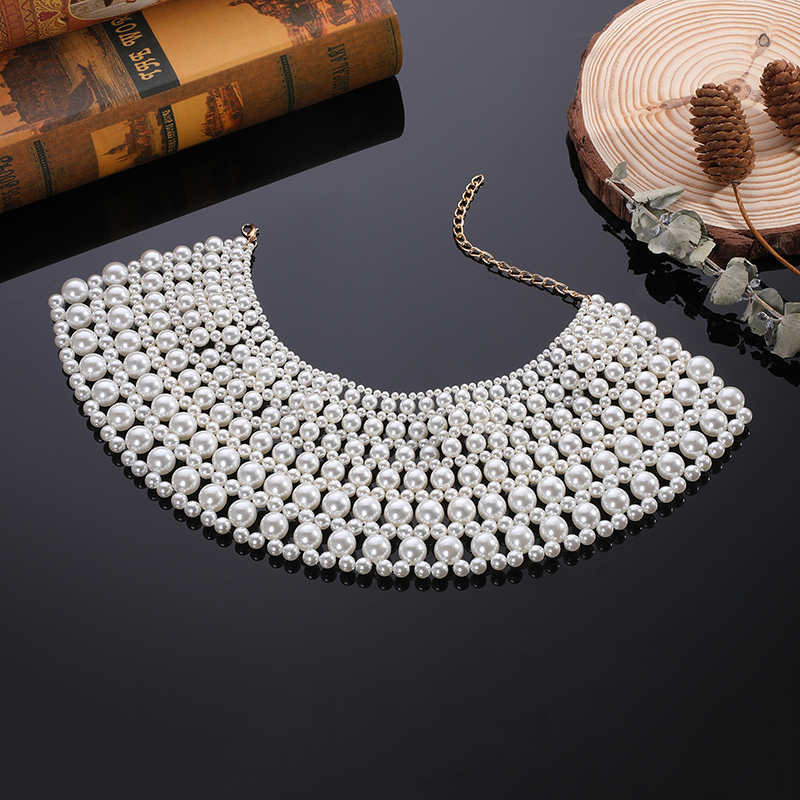Fashion necklace pearl wedding - مراجعة Body Jewelry Brands وسعره