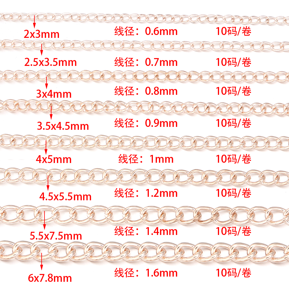10yards/roll Flat 2-6mm Extens - مراجعة Body Jewellery وسعره