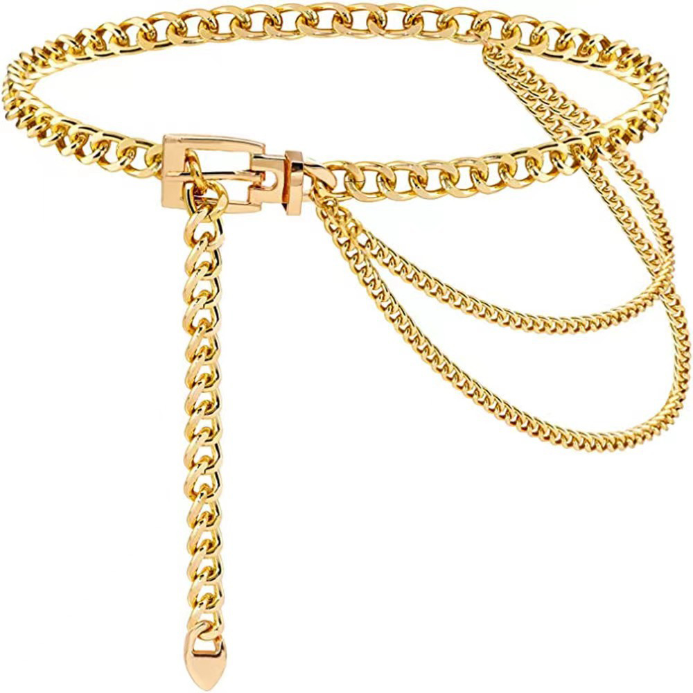 Punk Waist Chain Metal Belt La - مراجعة Body Jewellery وسعره