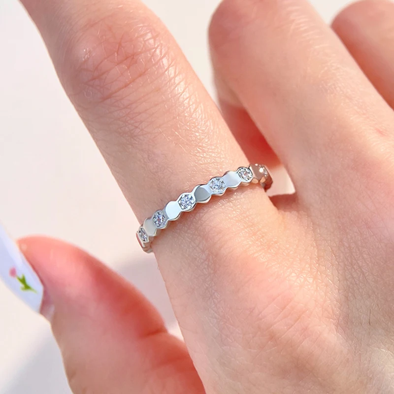 925 Sterling Silver Zircon Geo - مراجعة Body Jewelry High Quality وسعره