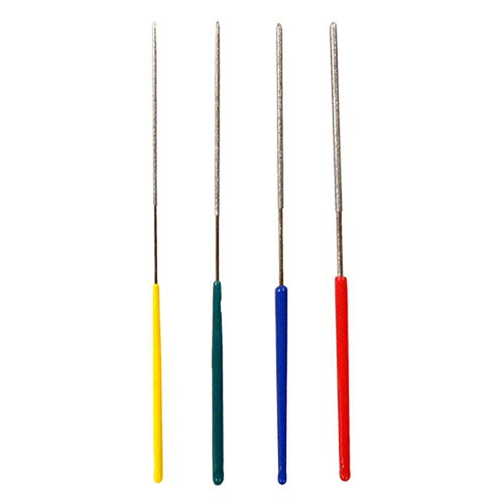 TLD-4 4Pcs Round Diamond File  - مراجعة Yellow Body Jewelry وسعره
